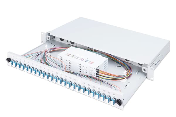 DIGITUS Professional DN-96332/9 Fiber Optic Cable Box 1U