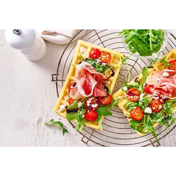 Fritel CW 3637 WaffleTastic Waffle Maker Silver/Black