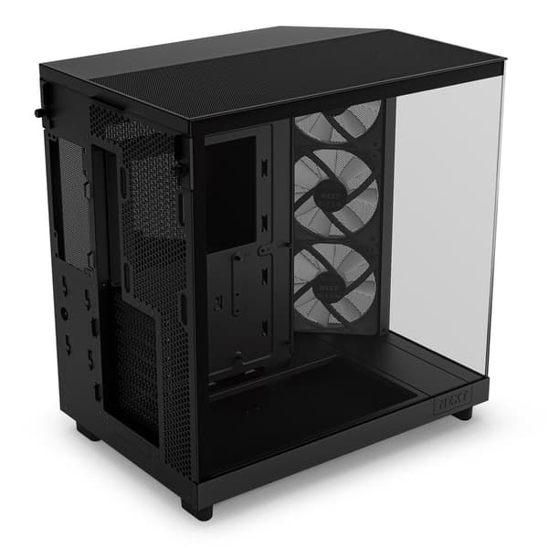 NZXT H6 Flow RGB Midi Tower Black Computer Case