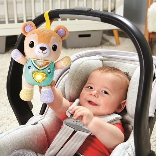 VTECH-LUMI Singing Bear - Musical Fabric Rattle for Babies
