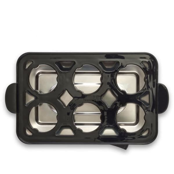 Egg cooker - LIVOO - DOC290 - 400W - 6 eggs - Stainless steel - Keep warm function - Egg rack, lid and measuring