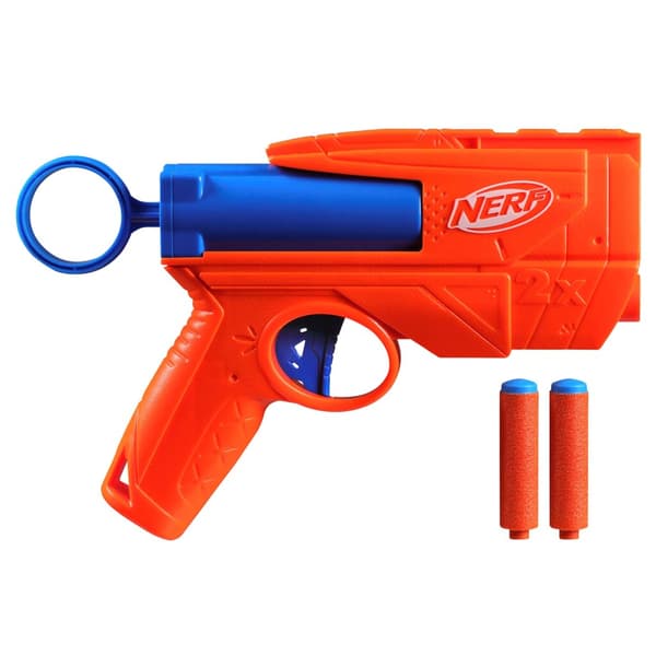 Nerf N Series Ward Blaster + 2 Nerf N1 Darts - Lightweight Design