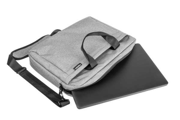 NATEC Mustela Notebook Bag 15.6" Grey