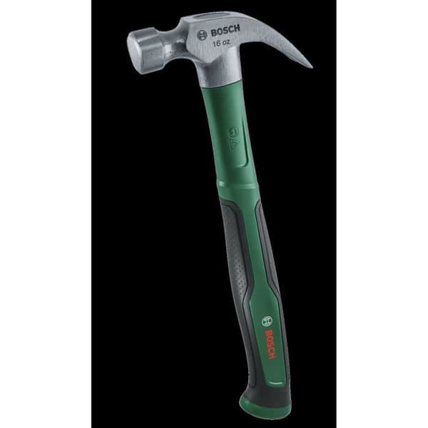 Bosch Nail Puller Hammer 450 g - Hard Carbide Steel - Soft Grip Handle