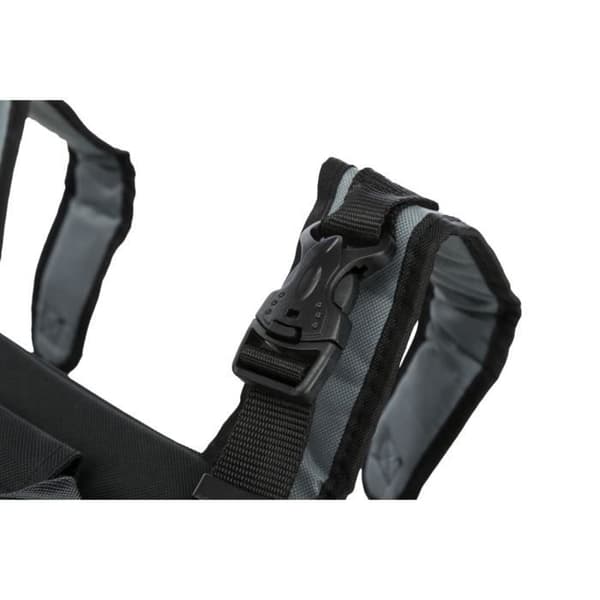 TRIXIE Dog Backpack - 44 × 30 × 21 cm - Black/Blue