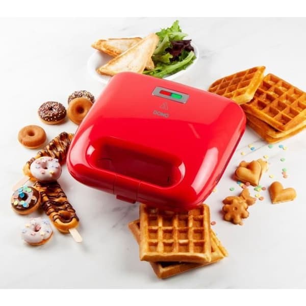 DOMO Sandwich Maker - DO9242W - 5 in 1 - 750W - Interchangeable Plates