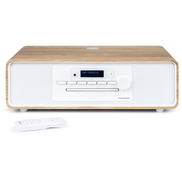 THOMSON Bluetooth Micro Hi-Fi System - CD/MP3/USB/FM/DAB+ Radio - 75W, LCD Display, Remote Control
