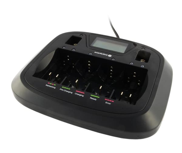 everActive NC-900U Charger Professional 8 Channel Universal