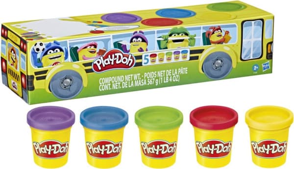 Play-Doh Back to School 5-Pack Modeling Clay - 112 g Tubs