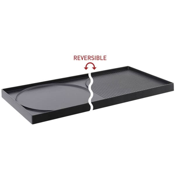Fritel Reversible Baking Sheet SG 5190 Black/Aluminum