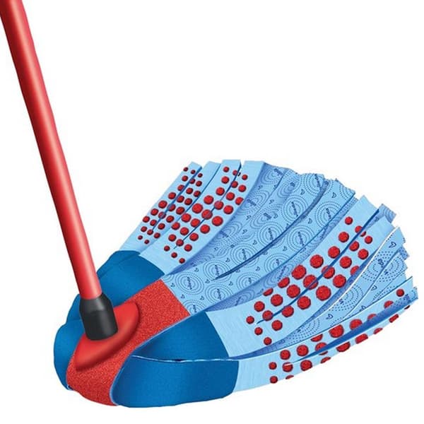 Vileda Supermocio 3Action Mop Red/Blue