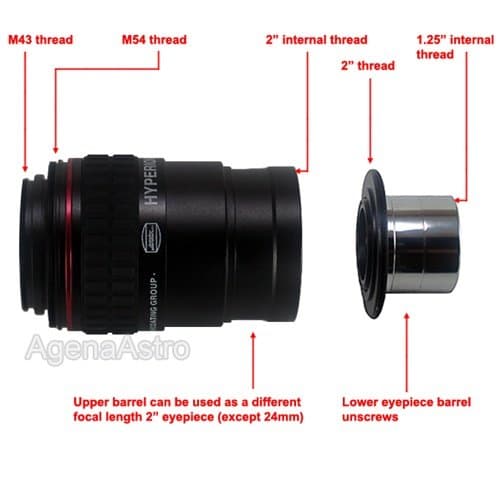 Baader Hyperion 10 mm Eyepiece 2/1.25"