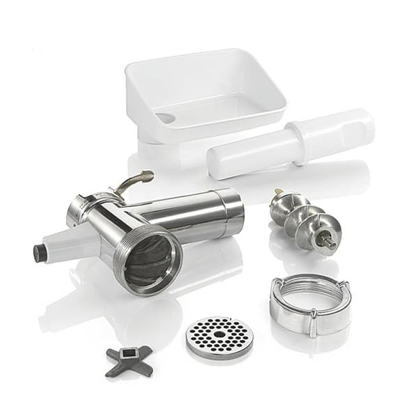 Bosch MUZ5FW1 Meat Grinder Attachment for Food Processor - White/Aluminum