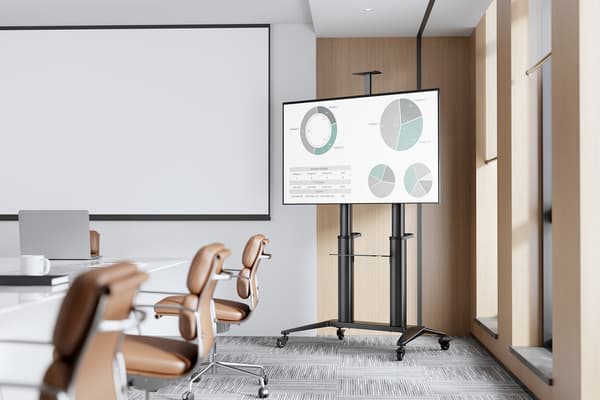 DA-90452 Collaboration Trolley for Displays 70-120" Adjustable Height