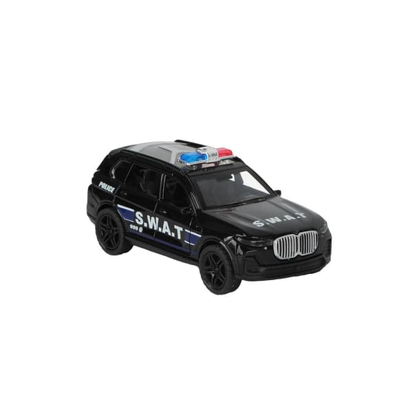 112 Pull-Back S.W.A.T. Car 1:36 - Die-Cast with Light and Sound