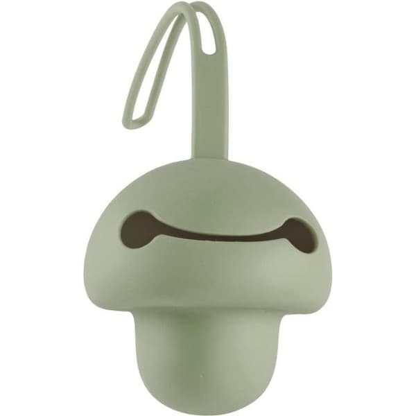 THERMOBABY Pacifier Holder - Silicone - Cactus Green - Soft and BPA-free