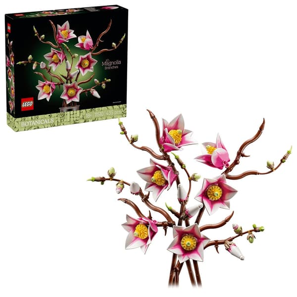 LEGO BOTANICALS 11510 Magnolia Branches Building Set | 435 Pieces