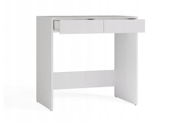 Topeshop MARINA 2S Desk White with 2 Drawers