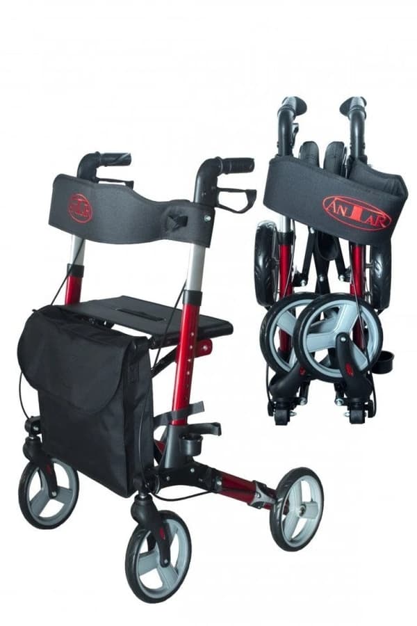 Aluminium Four-Wheel Walker AT51006