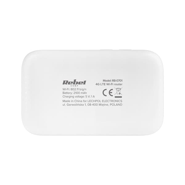 Rebel RB-0701 Wireless Router 4 G LTE Mobile Hotspot