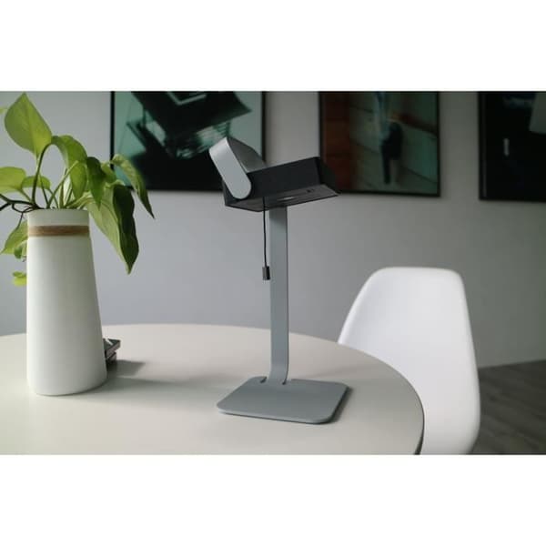 Solar Table Lamp - Easy - Grey - Aluminium - 30 Lumens