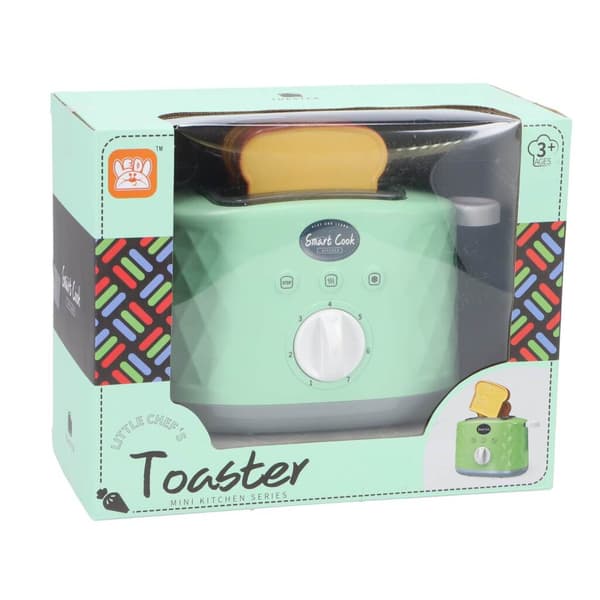Toy Toaster in Mint Color - Fun for Ages 3+