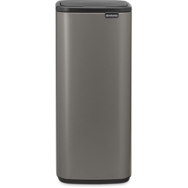 Brabantia Bo Touch Bin Waste Bin 30 L Platinum