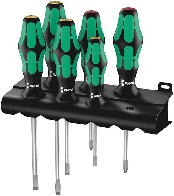 Wera Tools 334/6 Kraftform Standard Screwdriver (05105650001)