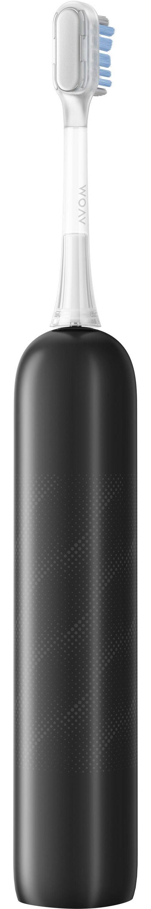 MOVA Electric Toothbrush - FRESH PRO - Black - Oscillating-Rotating Pulsating