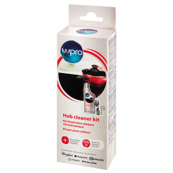 WPRO Ker. hob cleaning set