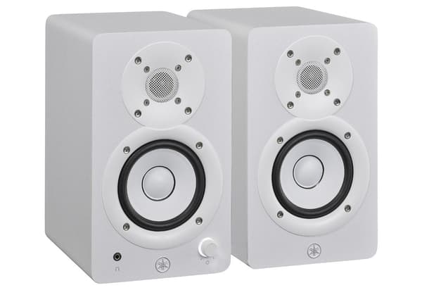 Yamaha HS3 White Active Two-Way Monitors Pair
