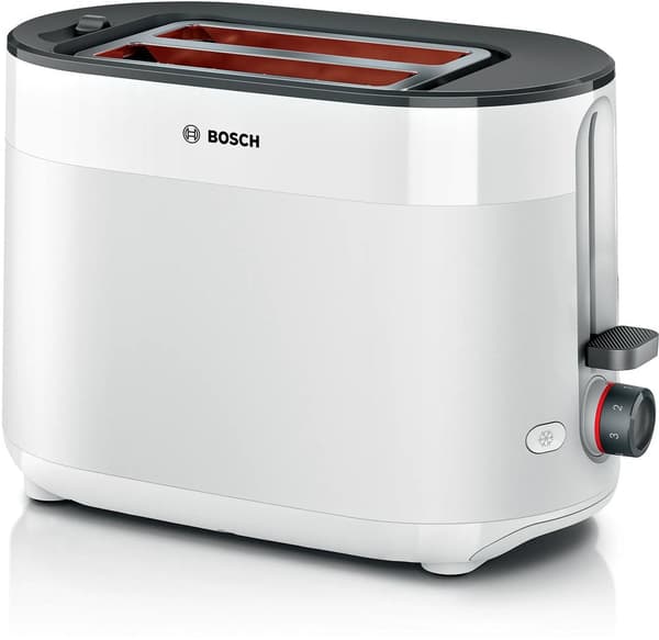 Bosch Toaster 950W 2 Slice White TAT2M121