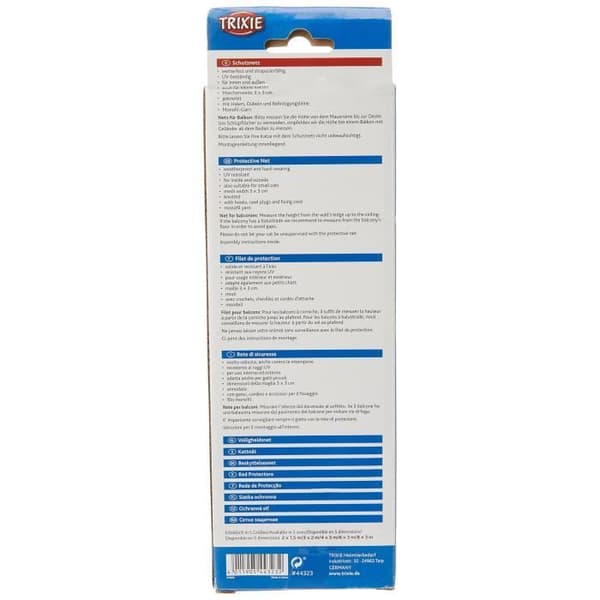 TRIXIE Cat Safety Net 4 x 3 m Transparent