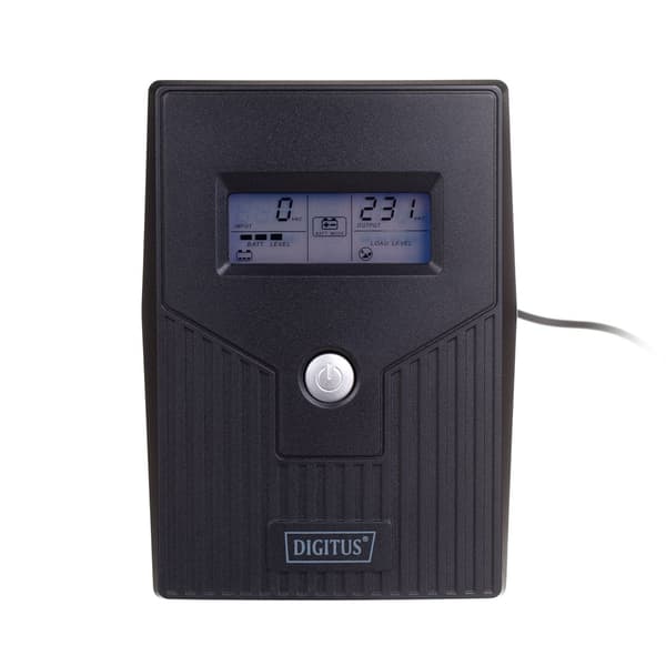 UPS Line-Interactive LCD 600VA/360W 2xSCHUKO RJ11