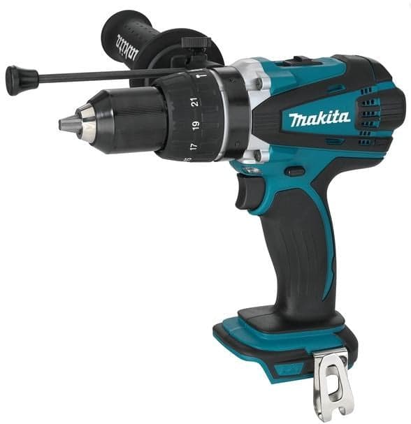 Makita DHP458Z Keyless Drill 2000 RPM Black Blue