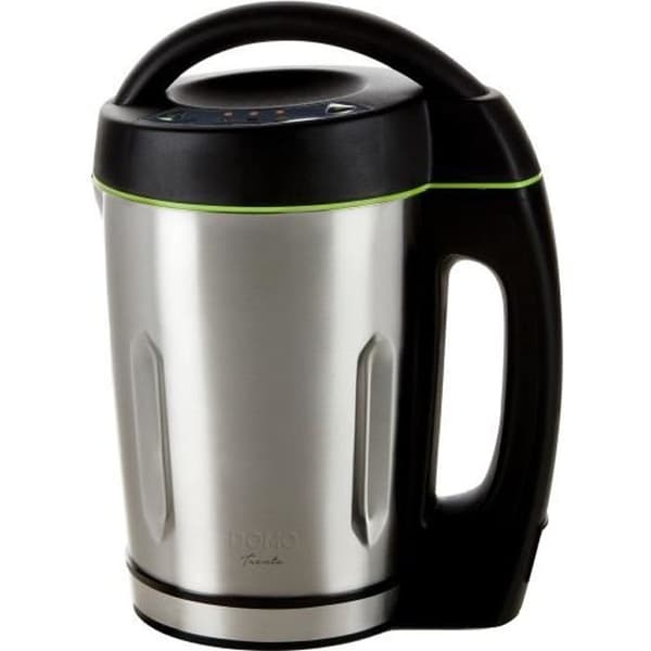 DOMO Heated Blender - DO498BL - 1000 W - 1.6 L - Black - 3 Programs