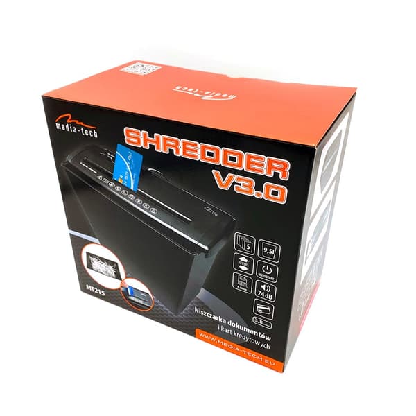 MEDIA-TECH Shredder V3.0 MT215 Document Shredder