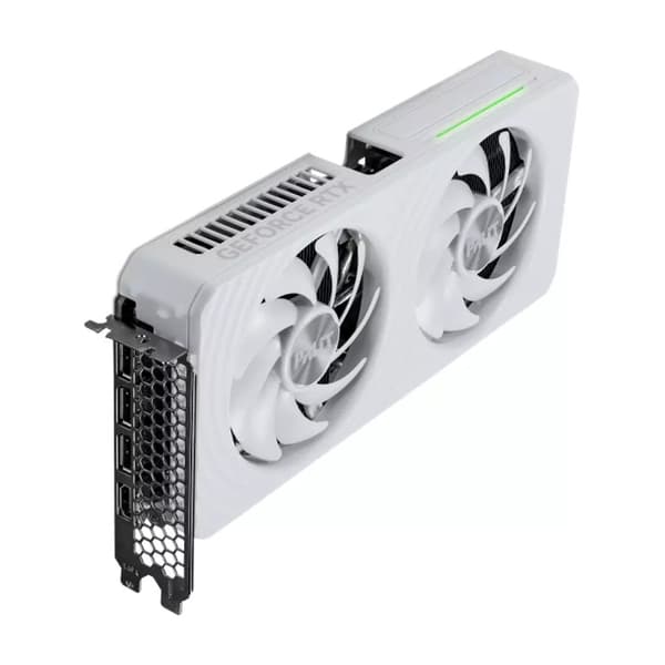 Palit GeForce RTX 5060 White Graphics Card, Classic Cooling, Compact Design 2-Slot-Formfaktor