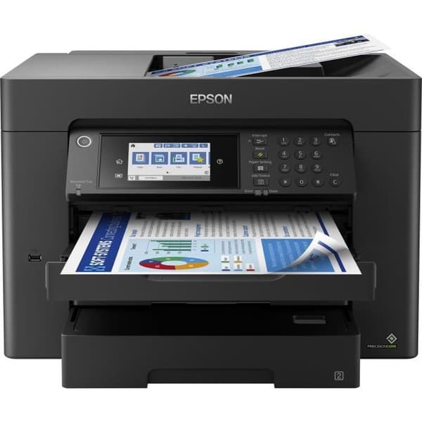 EPSON WF-7840DTWF Inkjet Printer - Automatic Duplex Printing - Legal Size - Wireless
