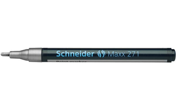 Schneider Paint Marker Maxx 271 1-2 mm Silver 10 Pieces