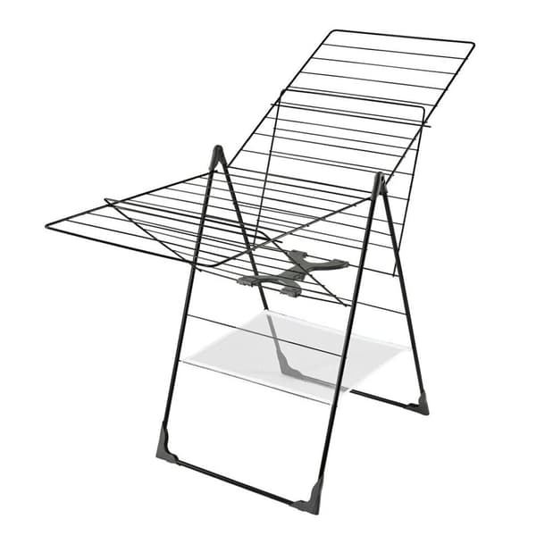 Leifheit Classic 250 Flex Drying Rack 25 m Drying Length Black 81472