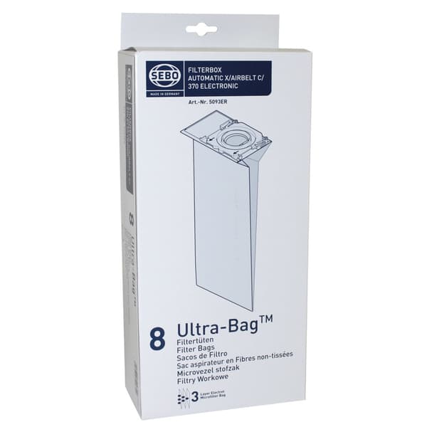 Sebo Dust Bag X-c-370/8 3 l