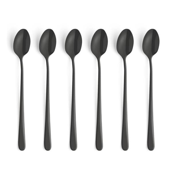 Amefa Austin Pastry Forks 6 Pieces Matte Black
