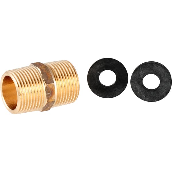Scanpart Supply Hose Connector Set Bronze 3/4" x 3/4"