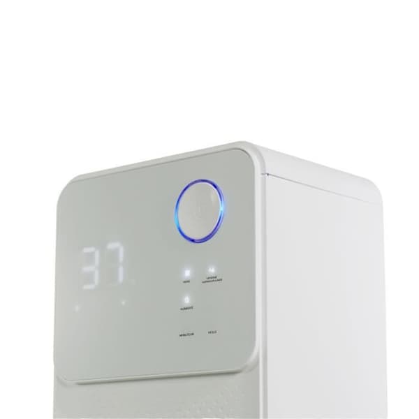 OCEANIC Electric Dehumidifier - 12 Liters/Day Extraction - Clothes Dryer Function - LED Display