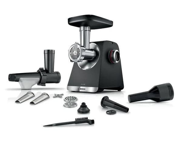 BOSCH Meat Grinder 500W 3.5kg/min 3 Plates Black MFWS650B
