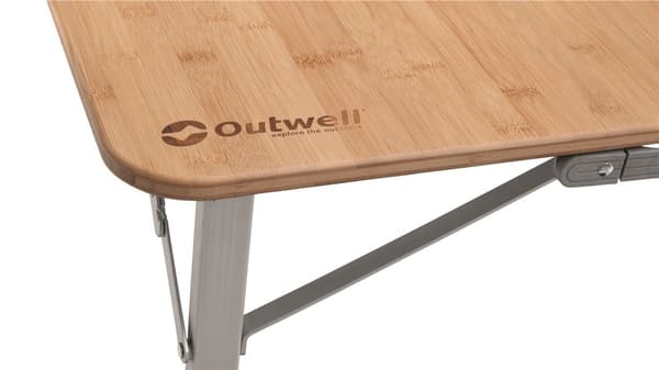 Outwell Custer Folding Table Bamboo 70 x 120 cm