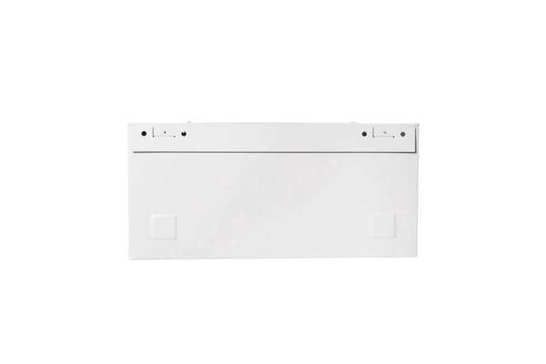 Wall-Mounted Network Cabinet 19" 4U Rack 600x450 Solid Door Gray