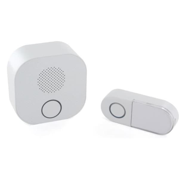 DiO 84206 Wireless Doorbell - 150 m Range - 38 Melodies - Flashing Light