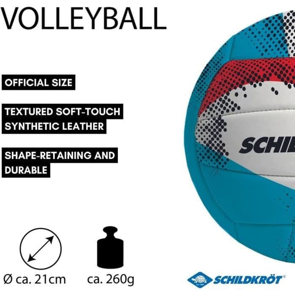 SCHILDKRÖT Volleyball - Size 5 - Synthetic Leather - Durable